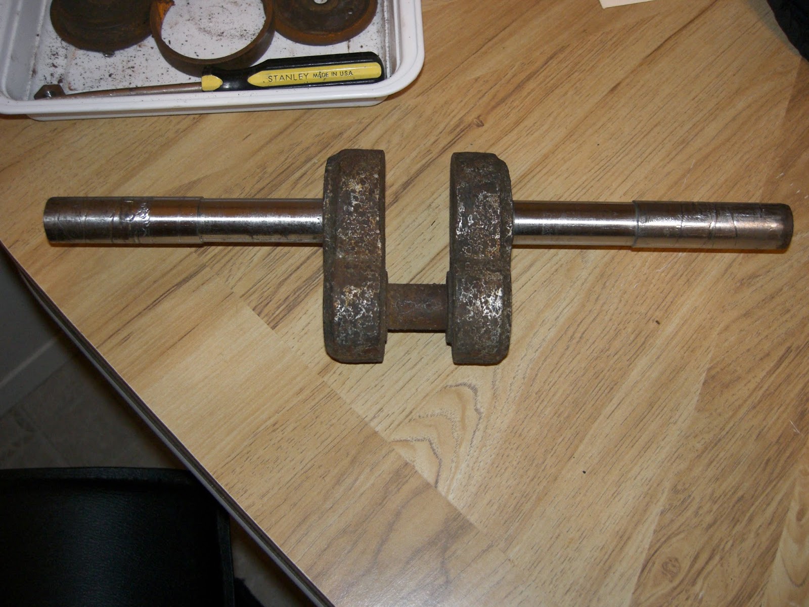 AltFuel Speed Steam Engine Restoration Part 7 Refinishing the Crankshaft, Crosshead