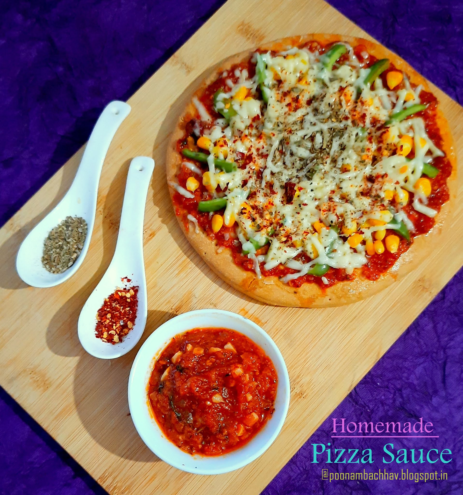 Annapurna Homemade Pizza Sauce Recipe/How to make Pizza Sauce at home