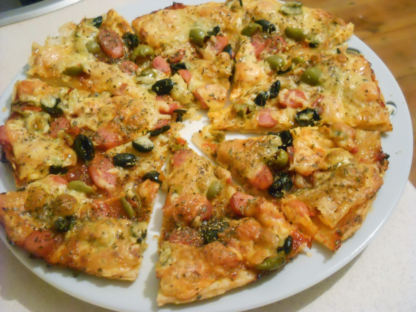 Bezglutenowe wariacje kulinarne Pizza z Ekstra koncentratu mąki