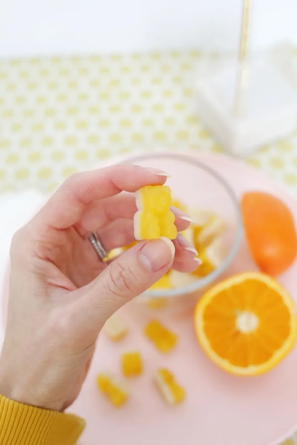 gominolas caseras de fruta