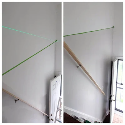 painting walls with an angled edge