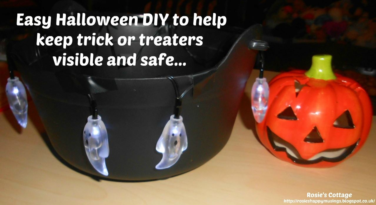 Rosie's Cottage Blogtober Day 22 Easy Halloween DIY To Help Keep
