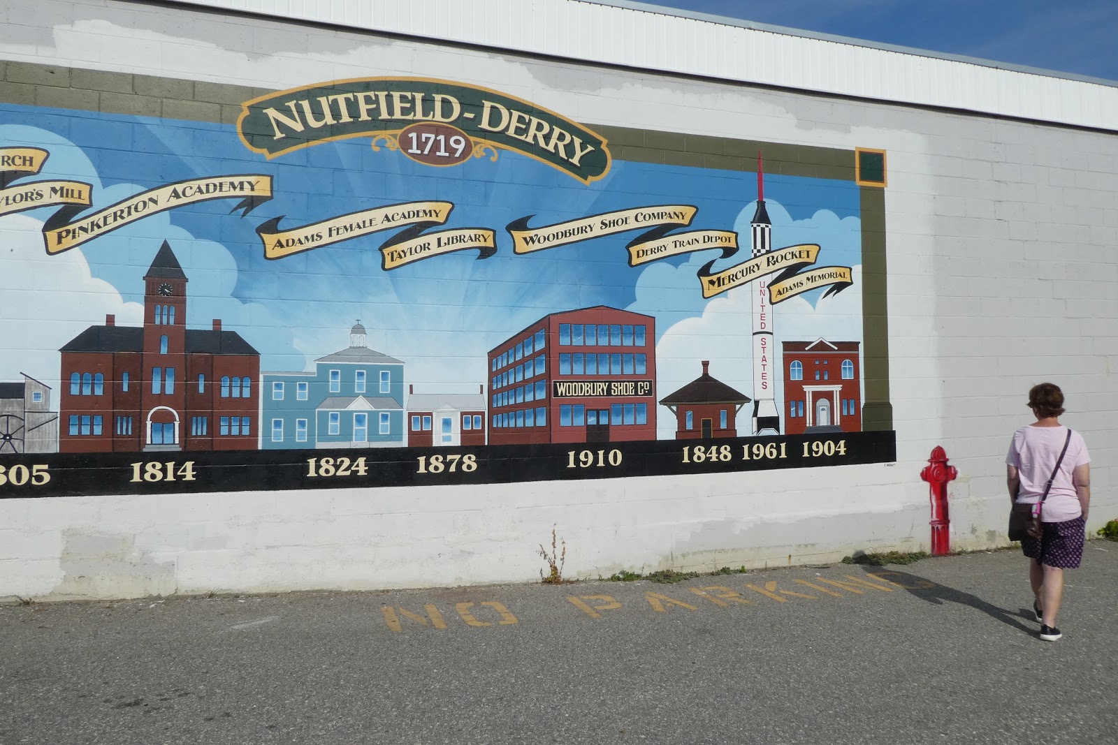 Nutfield Genealogy Derry, New Hampshire History Mural