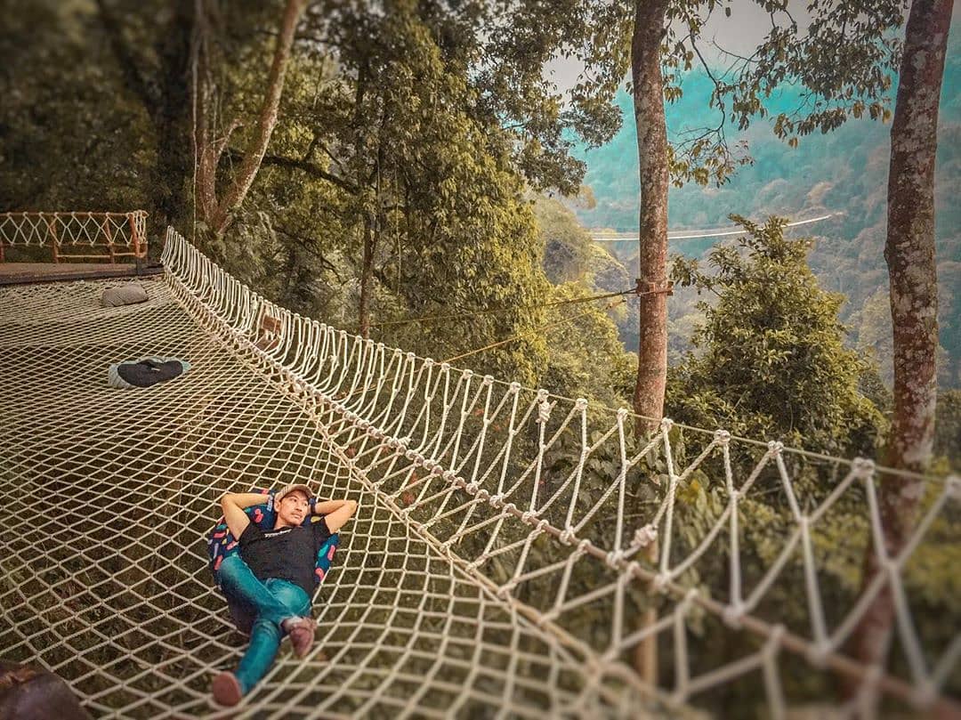 Harga Tiket Masuk Jembatan Gantung Situ Gunung Suspension Bridge