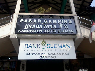 Pasar Gamping Sleman Jogjakarta