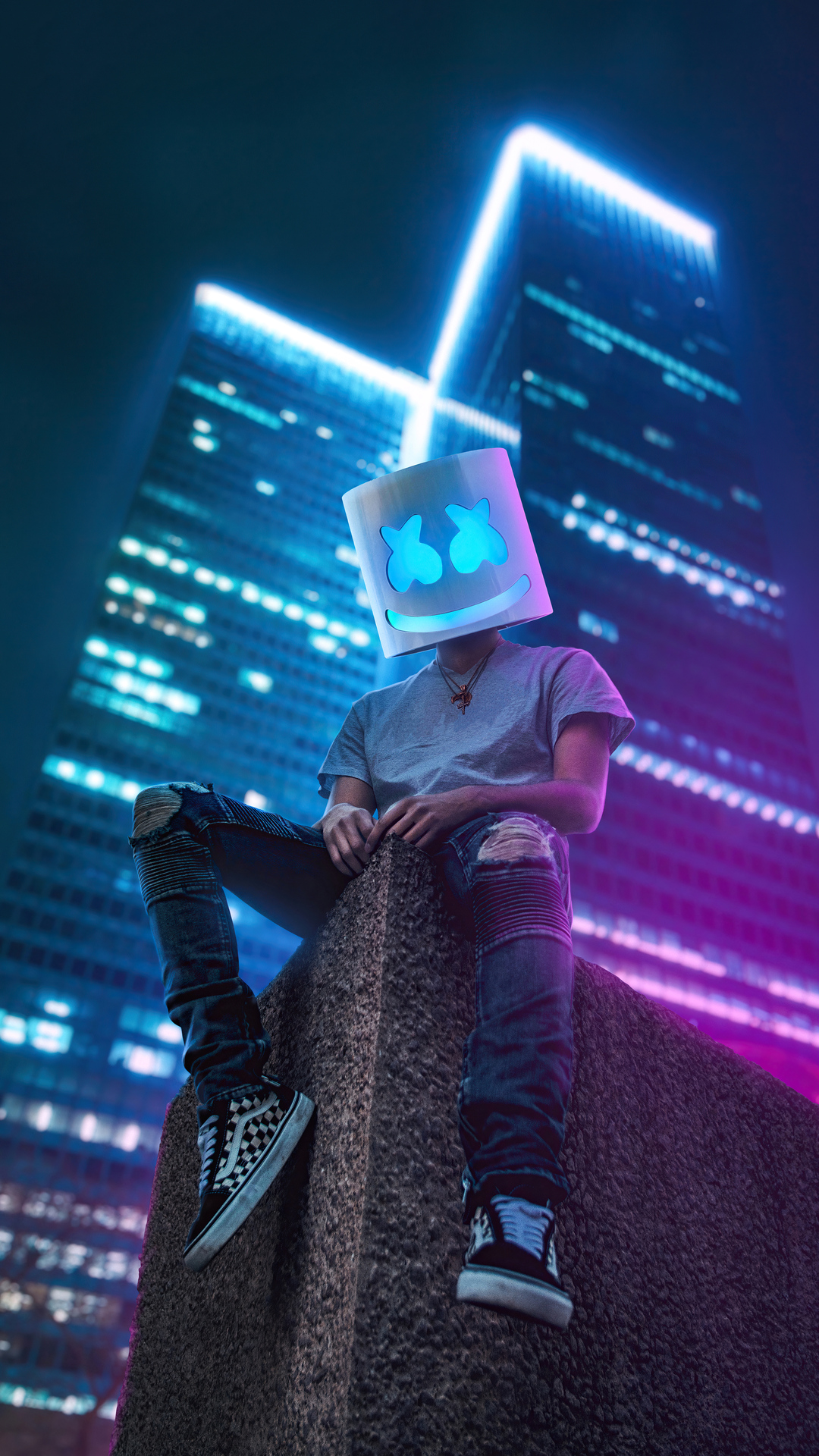 Marshmello Wallpaper For iPhone, PC, Windows - XFXWallpapers