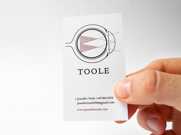 photography business card design