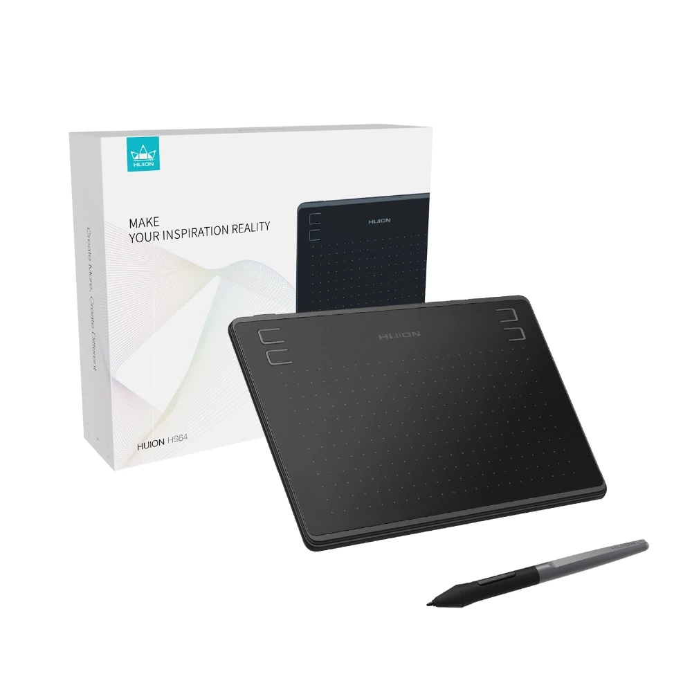 New Huion HS64 Graphics Digital Tablet