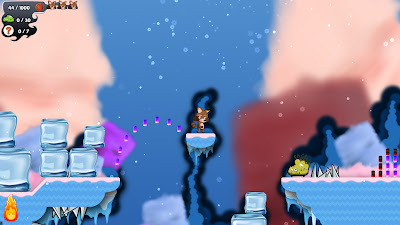 Miko Adventures Puffball Game Screenshot 2