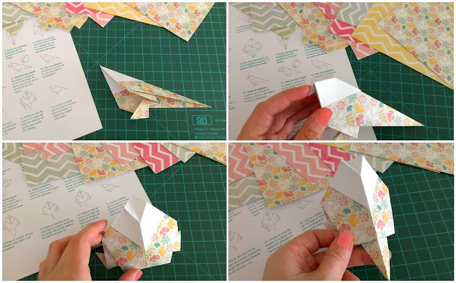 origami birds diy