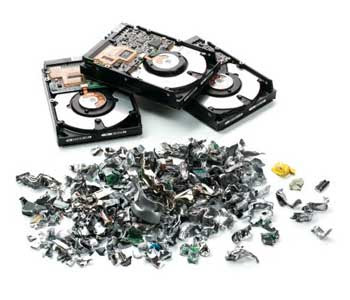 Hard drive shredding is one of approaches