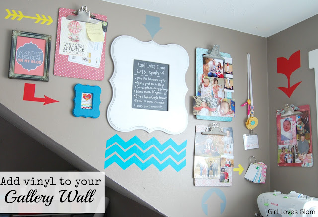 Add Vinyl to Your Gallery Wall Add Vinyl to Your Gallery Wall