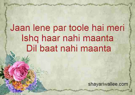 ishq wali shayari in hindi