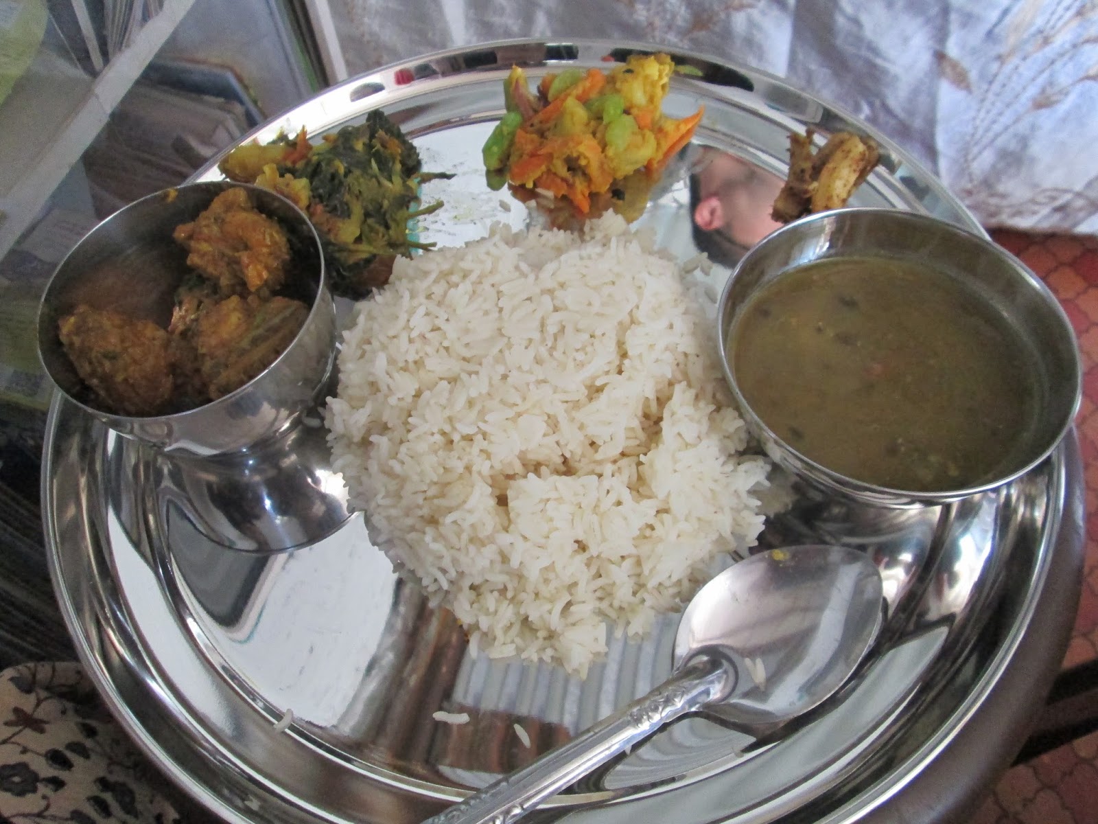 Viajar a Nuestro Nepal: Dal Bhat típica receta nepali....
