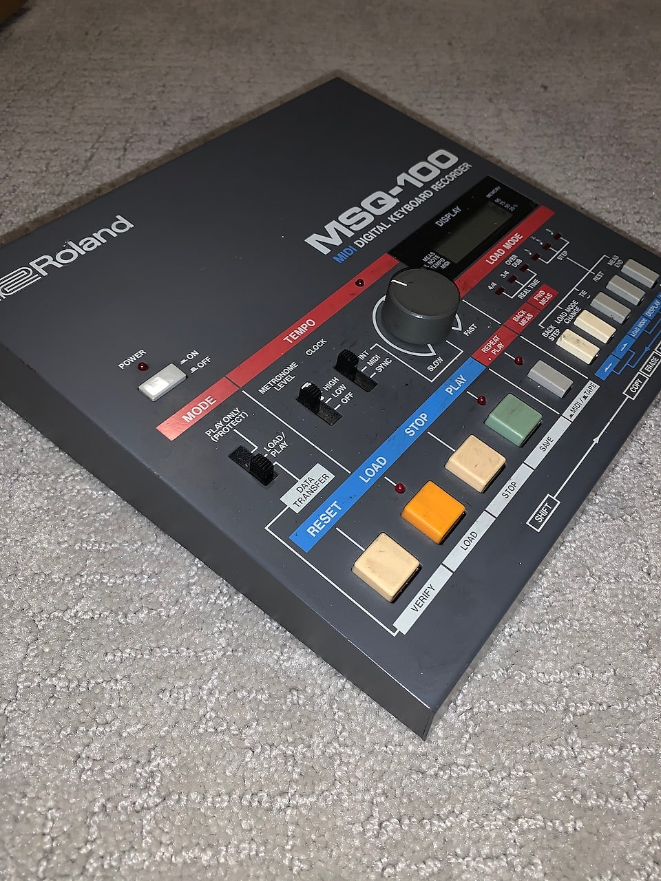 MATRIXSYNTH Roland MSQ100 Digital Keyboard Recorder Old School