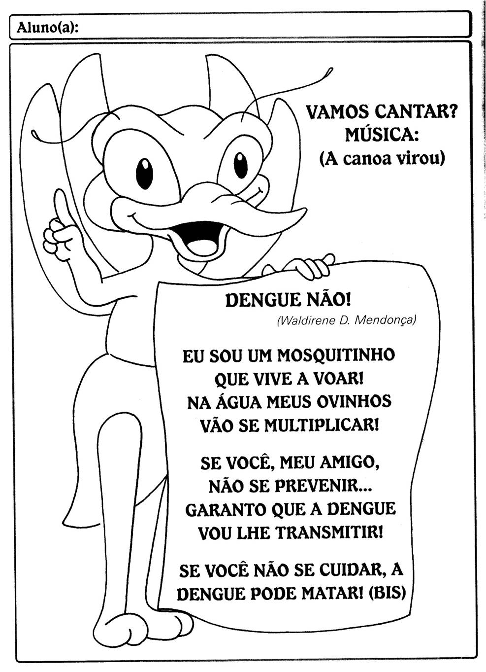 Apaixonada pela Educação Infantil: Atividades do Projeto da Dengue