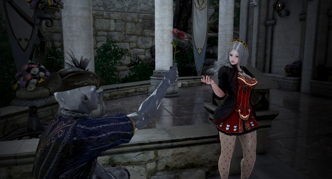 NINESAUR BLACK DESERT ONLINE Kini Hair Ornament and Karmen Crown Head