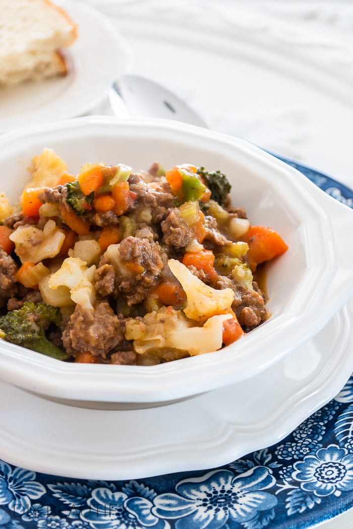 Winter Stew Loaded with Ground Beef and Winter Veggies - DIY Beautify ...