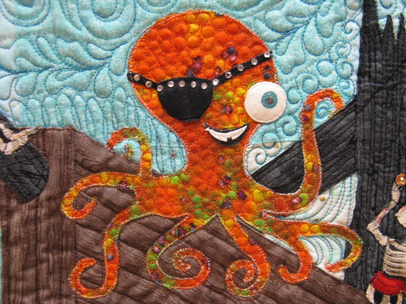 Quilting Blog Cactus Needle Quilts, Fabric and More Pirates Treasure