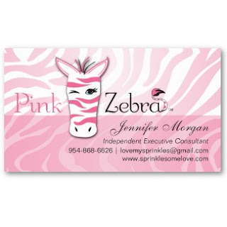 Business Card Showcase By Socialite Designs Pink Zebra Cards The Business Cards Have Pink Zebra Logo Home Fragrance Products Company Incorporated With Our Background Design And Template Layout