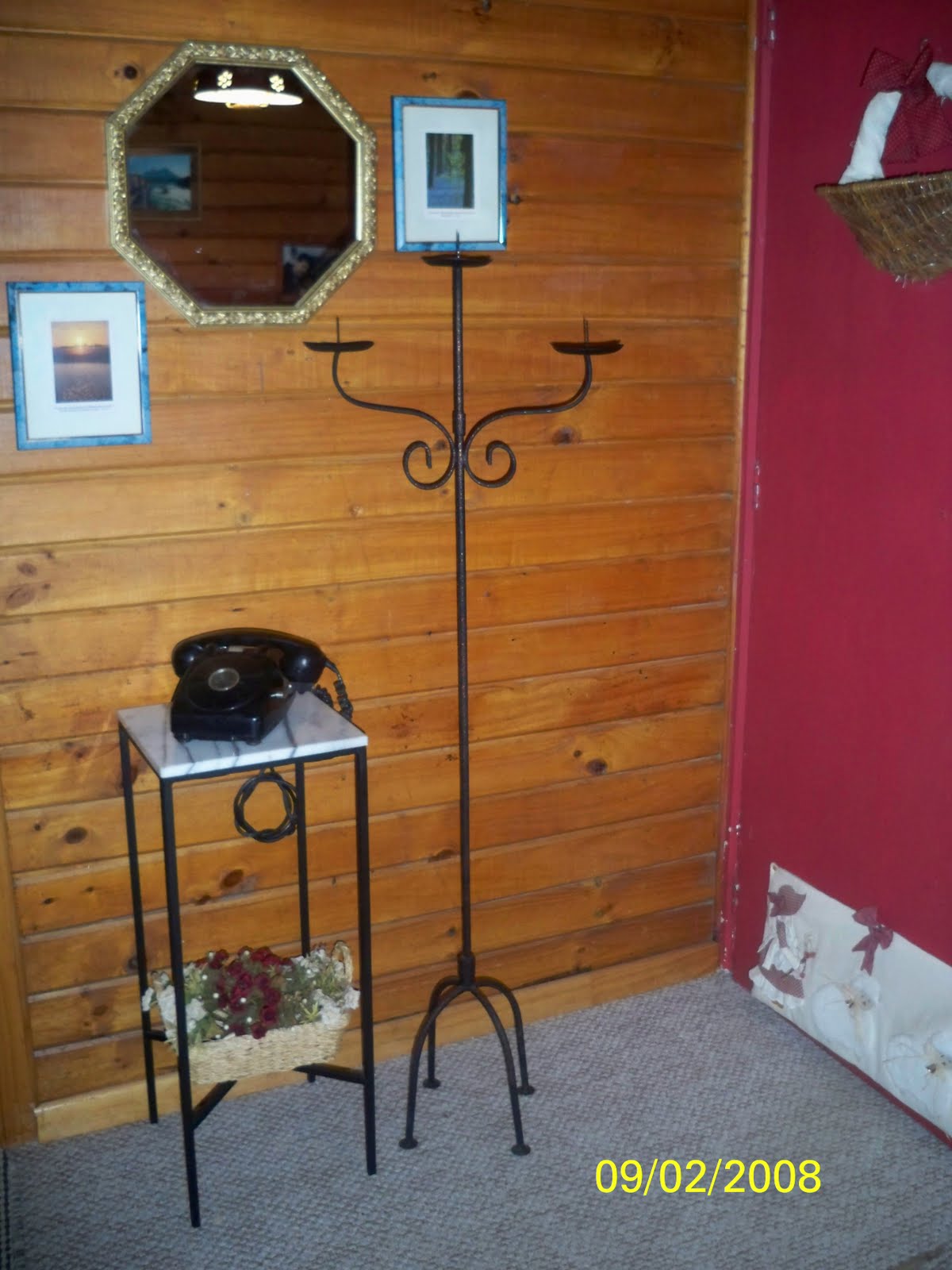 Artesanía en fierro: Candelabro de pie