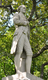 Alexander Hamilton in Central Park