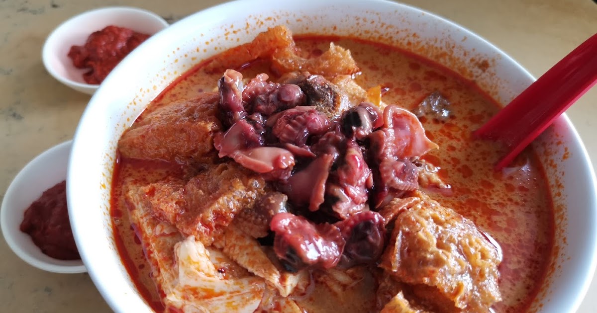 Curry Laksa with Pork Rind and Cockles Hulu Langat