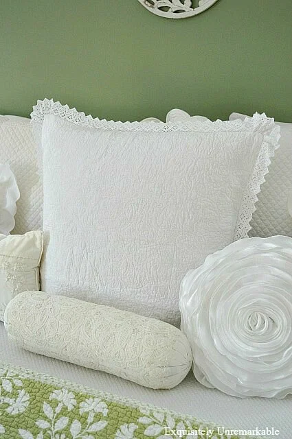 White Pillows In The Bedroom