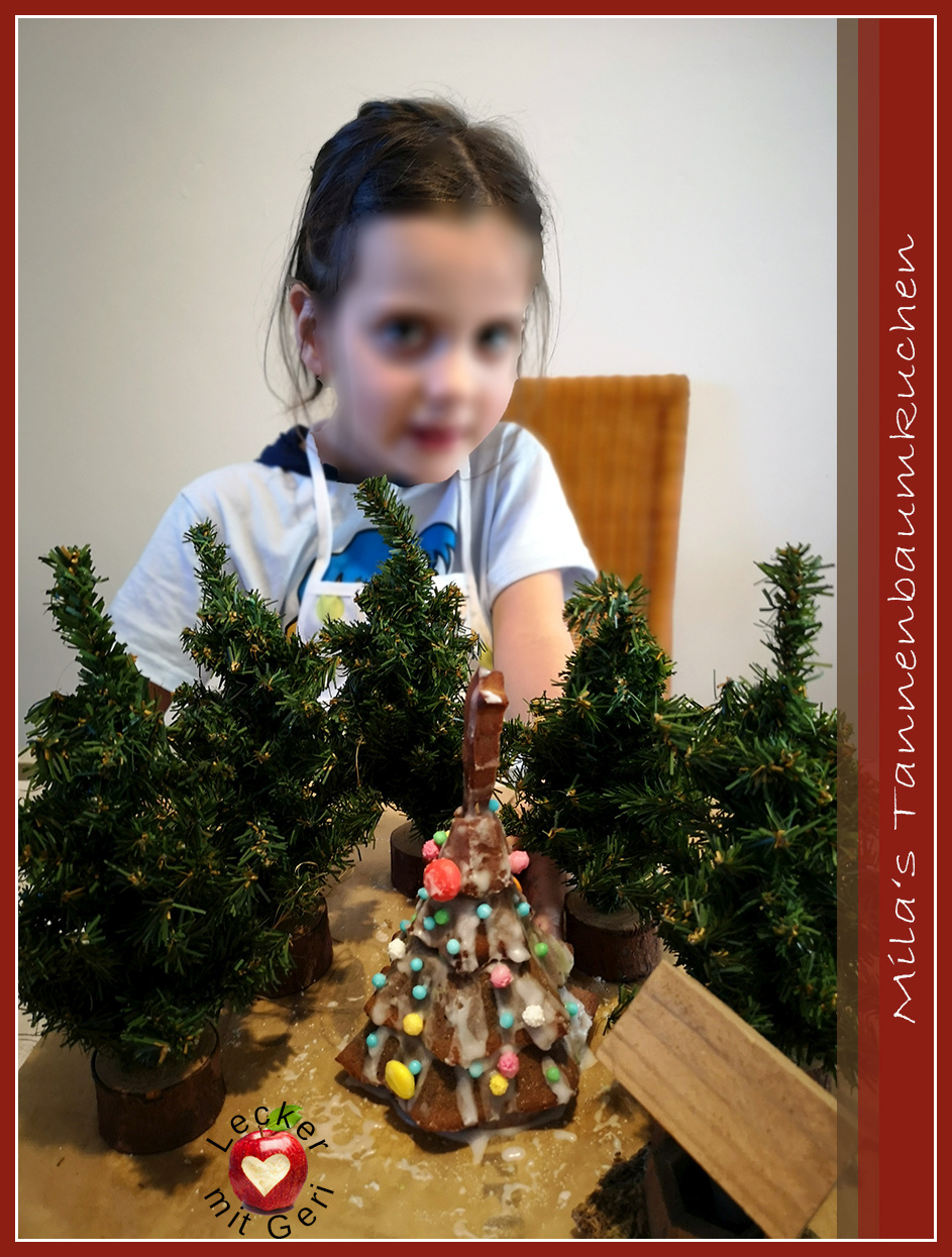 Lecker mit Geri: Mila´s Tannenbaumkuchen - Коледна елха сладкиш на Мила Lecker mit Geri: Mila´s Tannenbaumkuchen - Коледна елха сладкиш на Мила