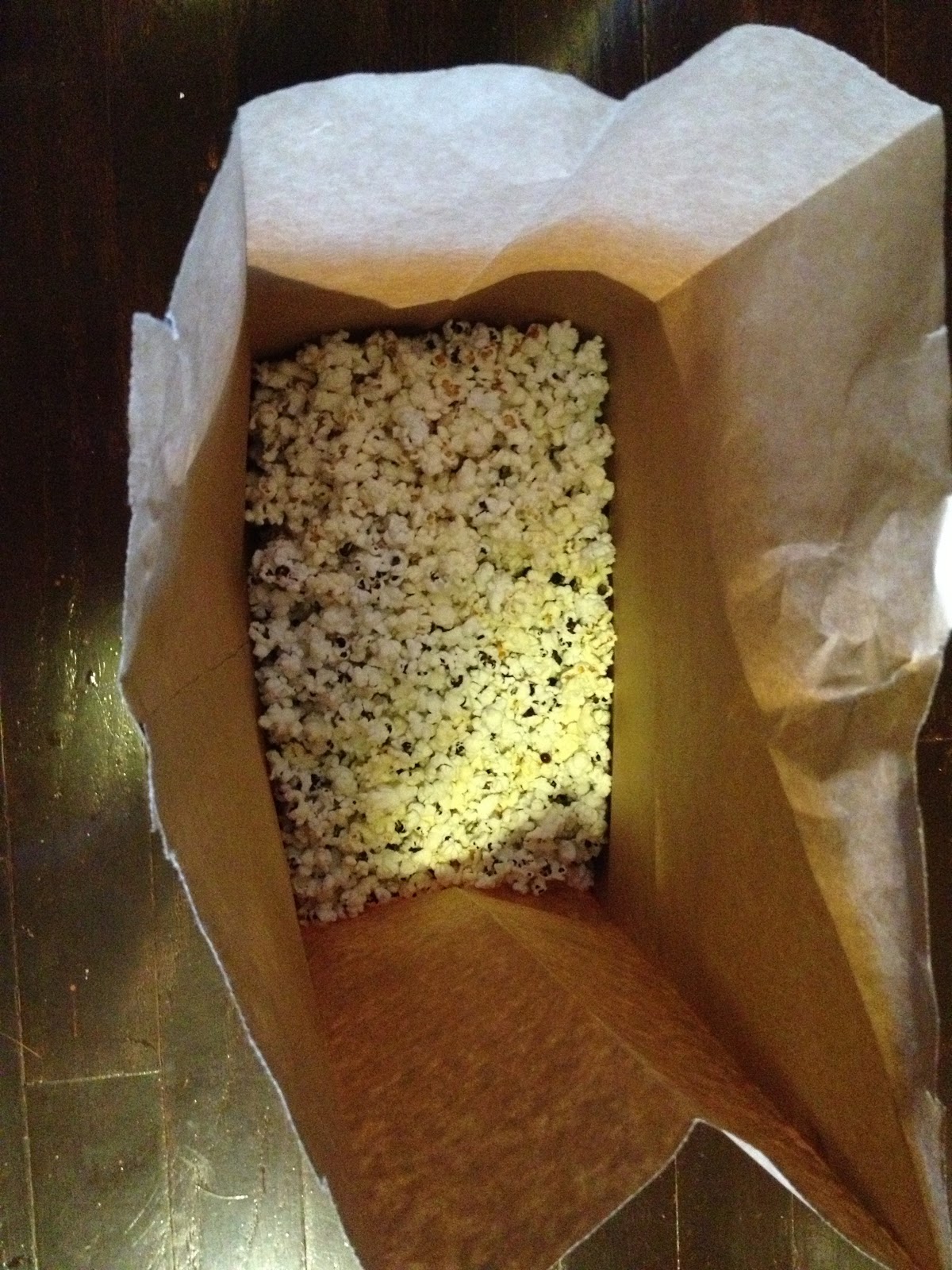 Paper Bag Caramel Corn I do deClaire
