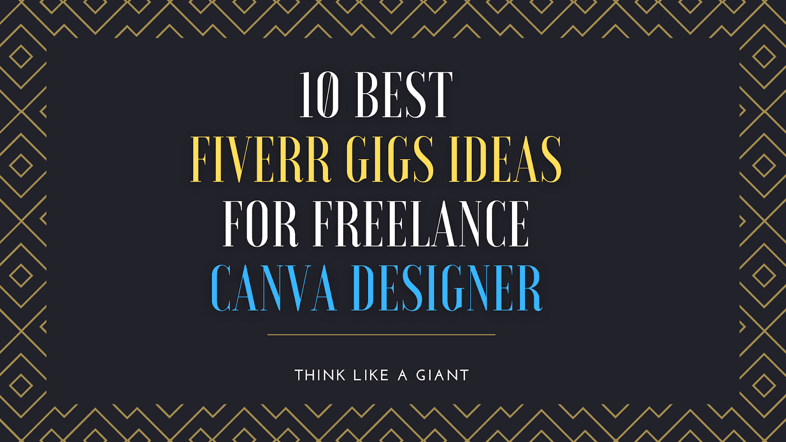 10 Best Fiverr gigs Ideas for freelance Canva designer