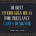 10 Best Fiverr gigs Ideas for freelance Canva designer 