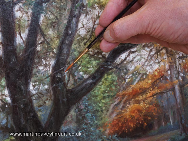 WIP southampton common tree art Martin Davey