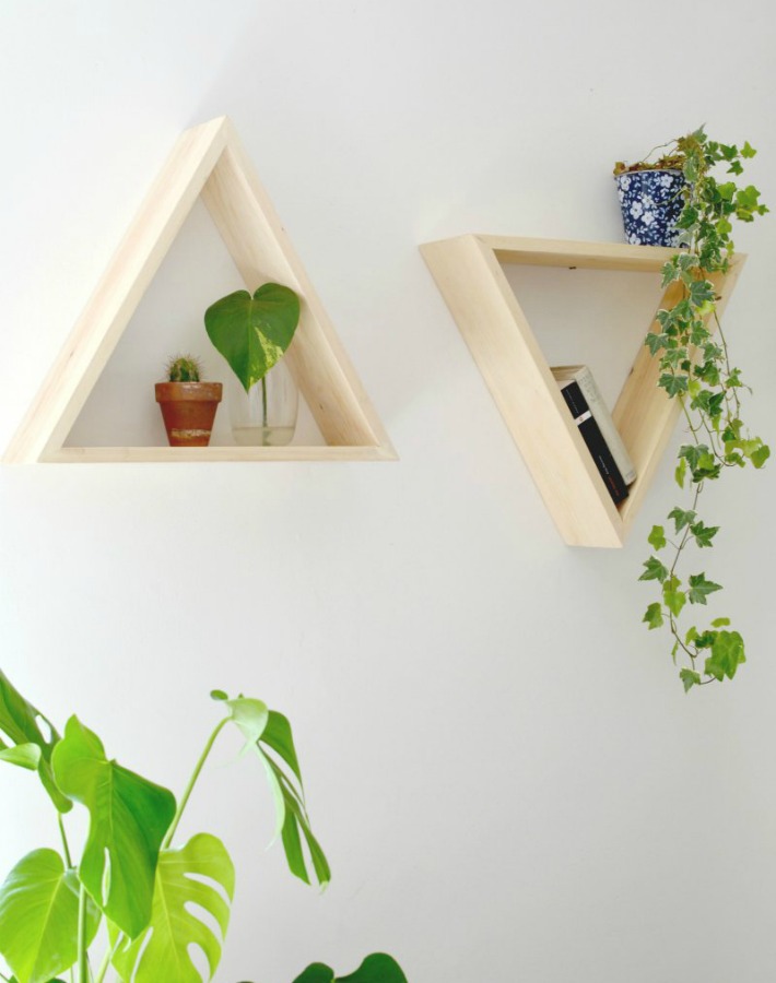 4 DIY decó con diseño de triángulo 4 DIY decó con diseño de triángulo