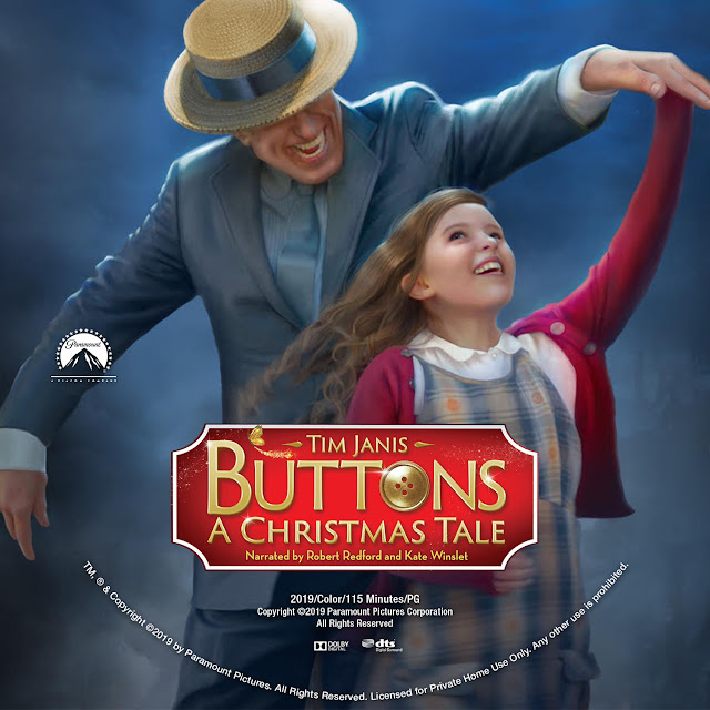 Buttons: A Christmas Tale DVD Label Buttons: A Christmas Tale DVD Label