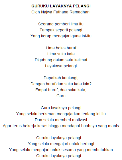 Contoh Puisi Maulid Nabi Untuk Anak Sd Gapura F