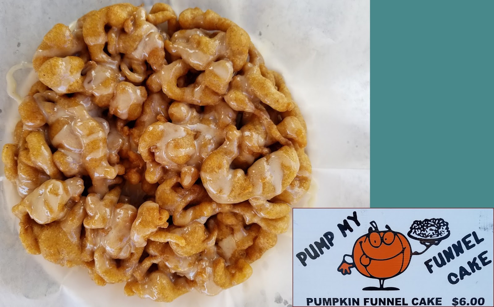 Neon Rocketship Pump Up The Funnel Cake