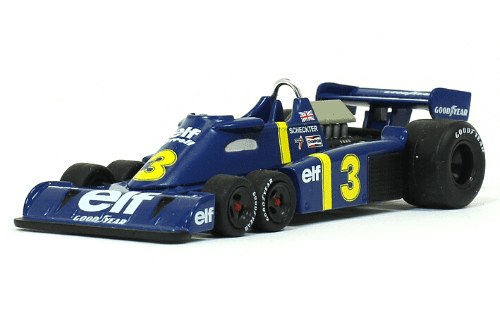 Tyrrell P34 1976 Jody Scheckter 1:43 Formula 1 auto collection centauria