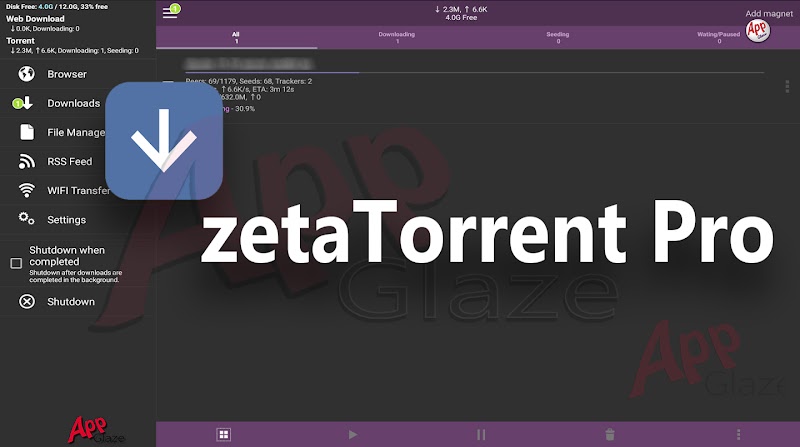 ZetaTorrent Pro For Andoird