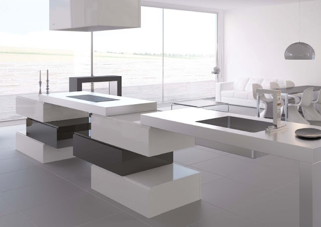 cocina lacada blanca de ebano2 cocina lacada
