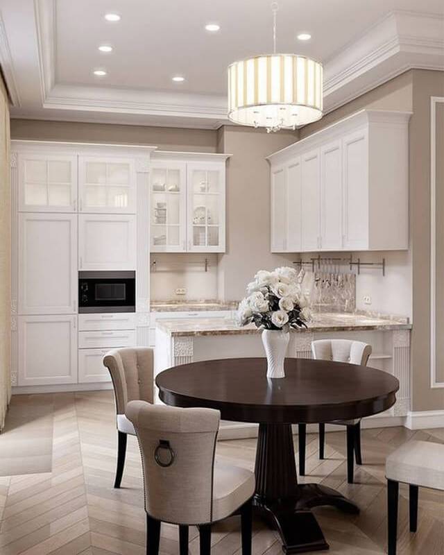 Porqué elegir una mesa redonda para la cocina | Decoración