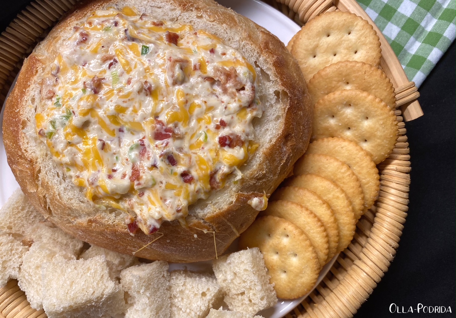 OllaPodrida Cheesy Bacon Dip