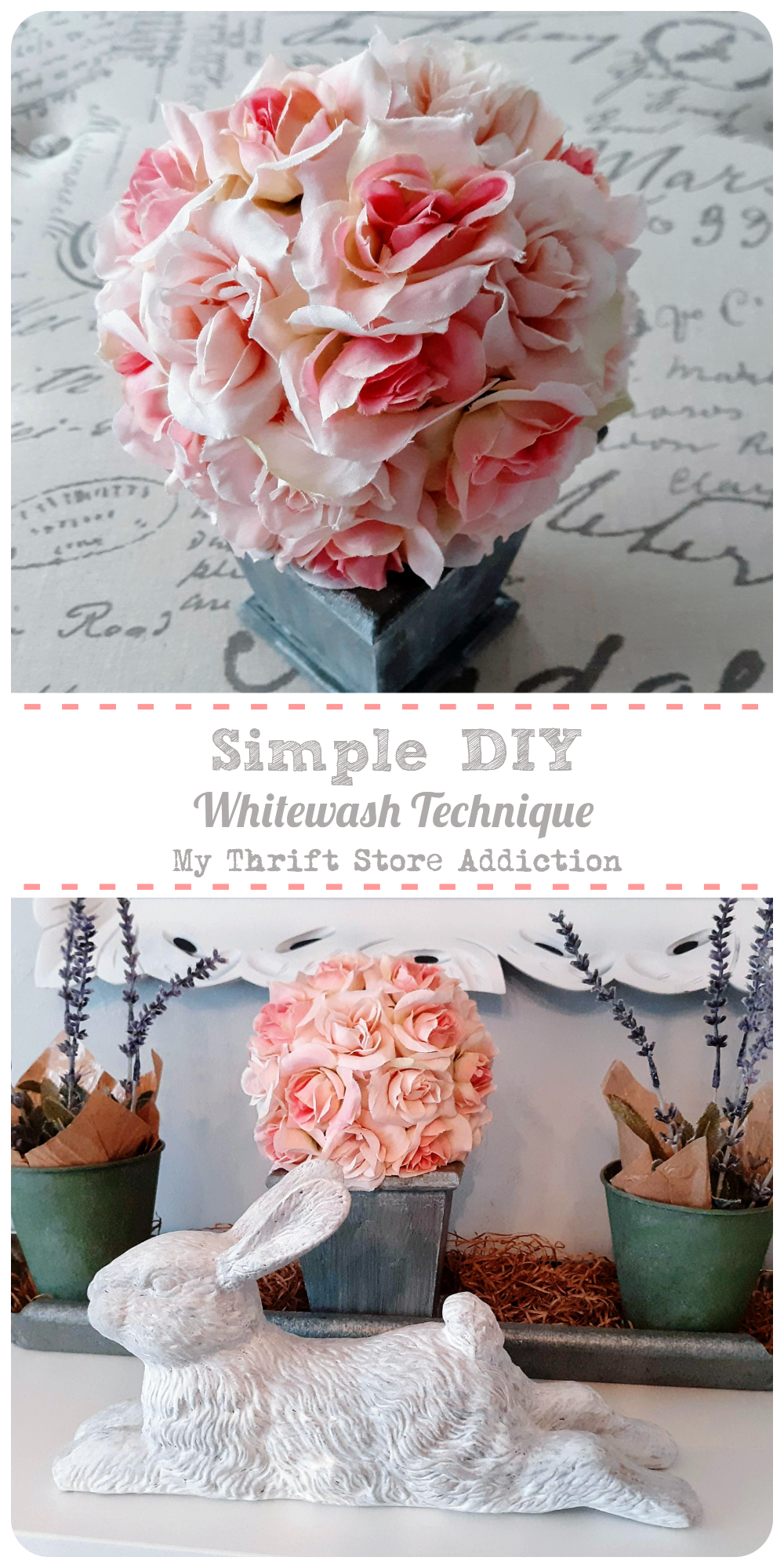 DIY whitewash techique