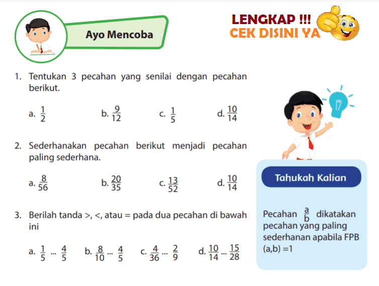 41++ Kunci jawaban dunia matematika kelas 4 sd halaman 19 ideas