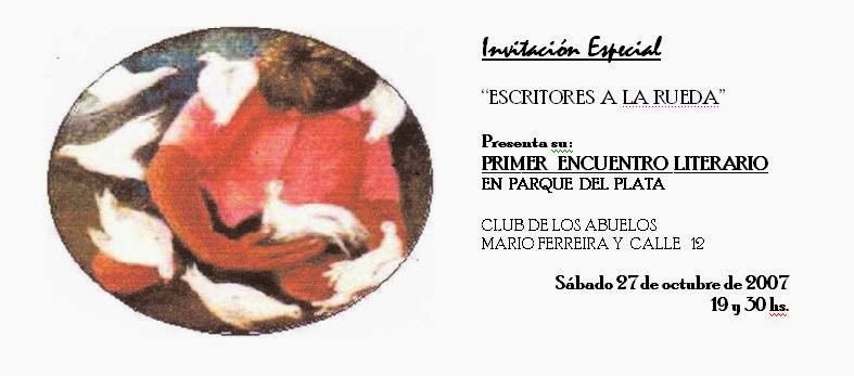 1er Encuentro literario "Escritores a la Rueda "