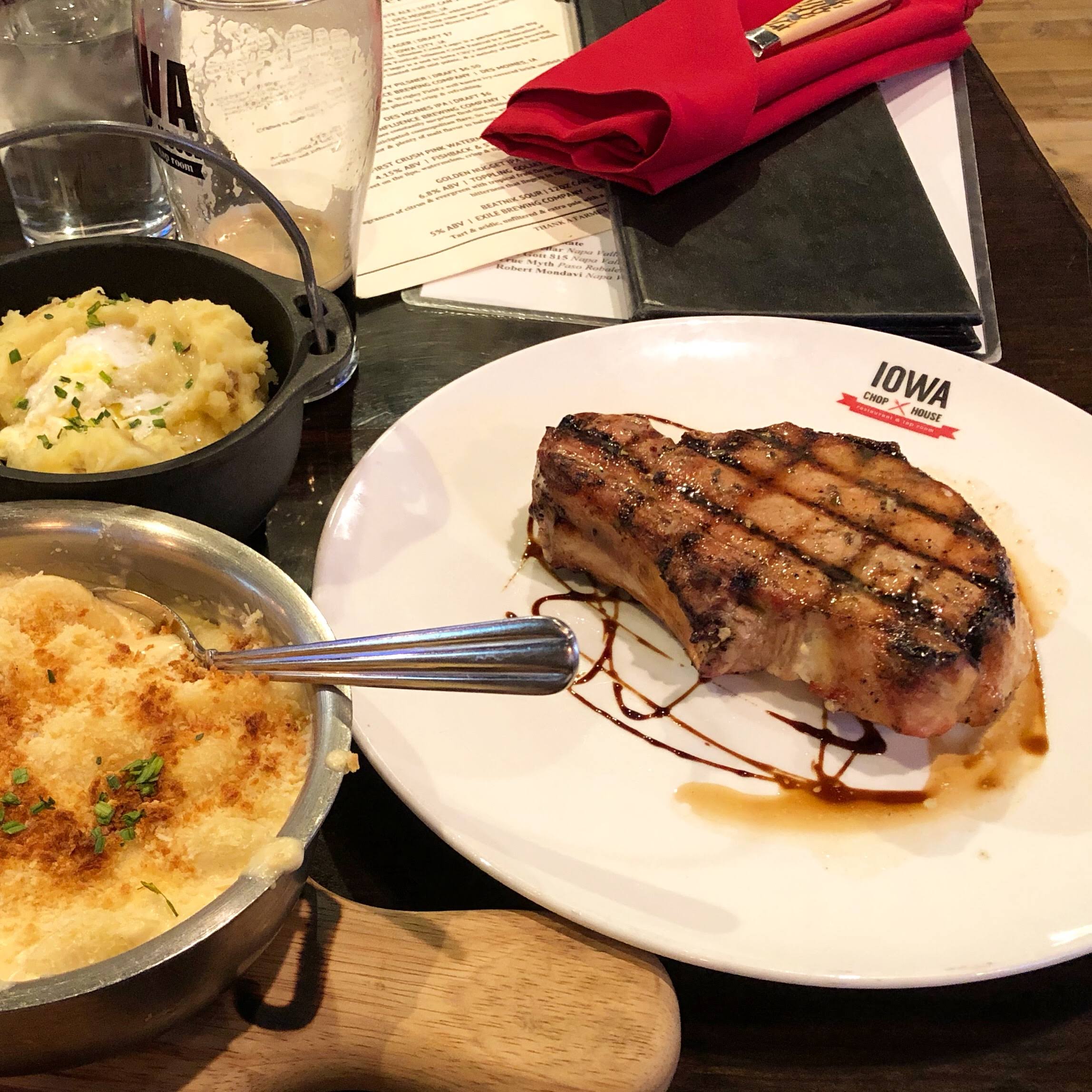 iowa chop house reviews Retta Mccracken