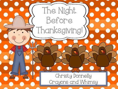Night Before Thanksgiving Crayons and Whimsy Freebie