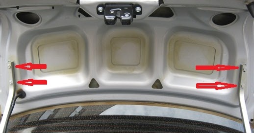 Как снять центральную накладку багажника гранта лифтбек - YouTube