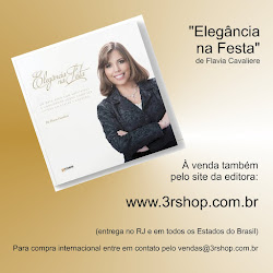 Flavia Cavaliere é autora do livro "Elegância na Festa", um sucesso de vendas e de crítica.