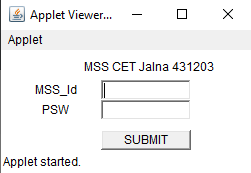 Develop a java program to design Log in form in Java